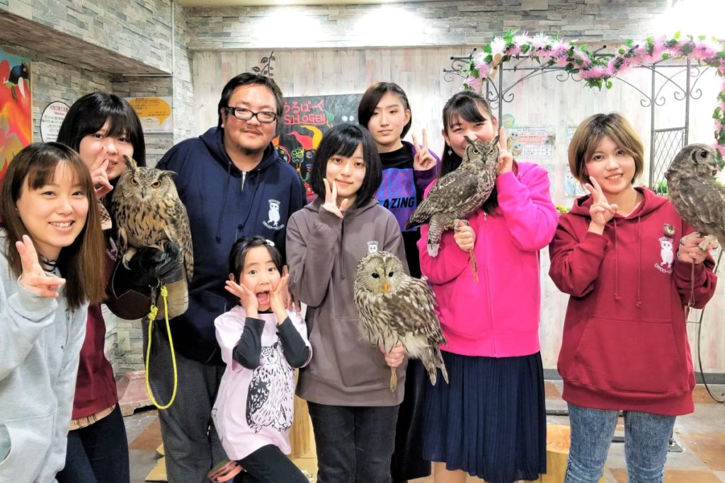 フクロウカフェオリジナルTシャツ