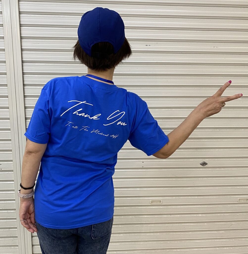 オリジナルTシャツ背面Tシャツ