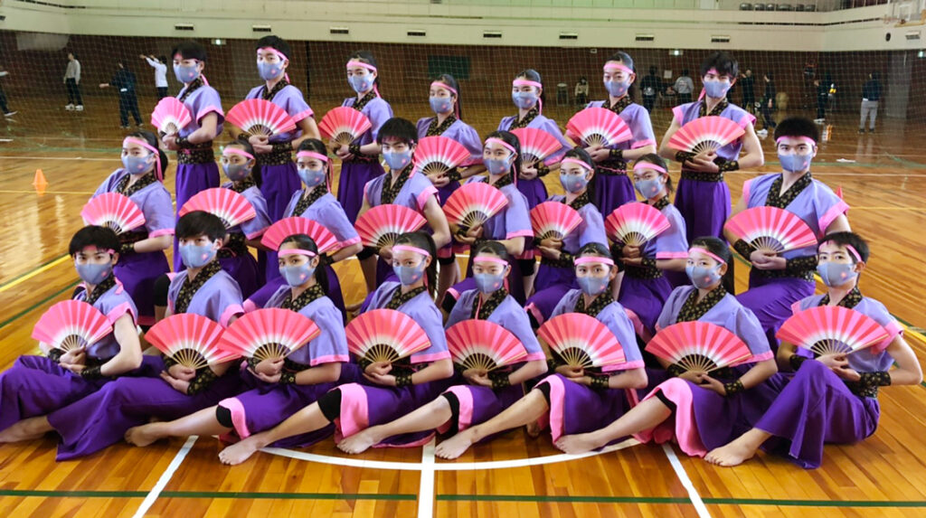 兵庫県芦屋市 A高等学校ダンス部様 オリジナルマスク
