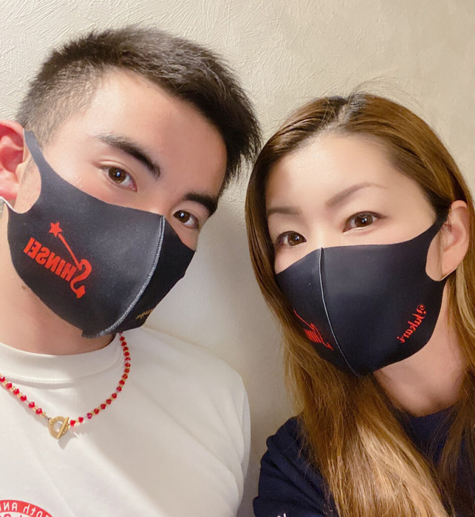 長崎県松浦市 小学生バレーボールクラブ K様 オリジナルマスク