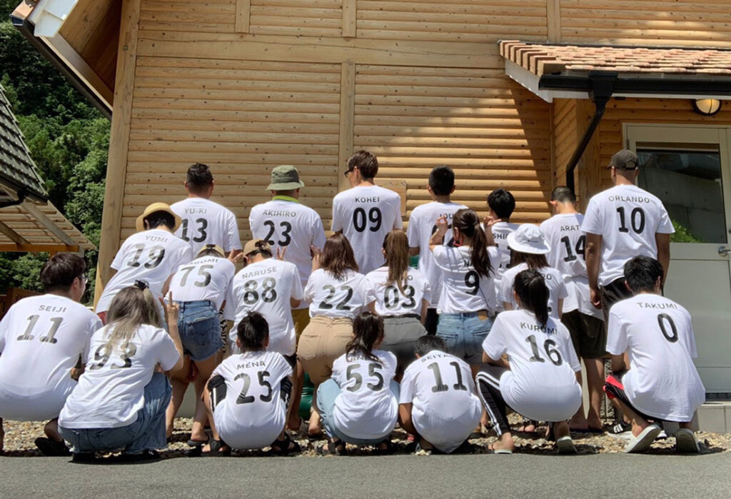 大阪府堺市 A様 オリジナルTシャツ（背ネーム・番号）