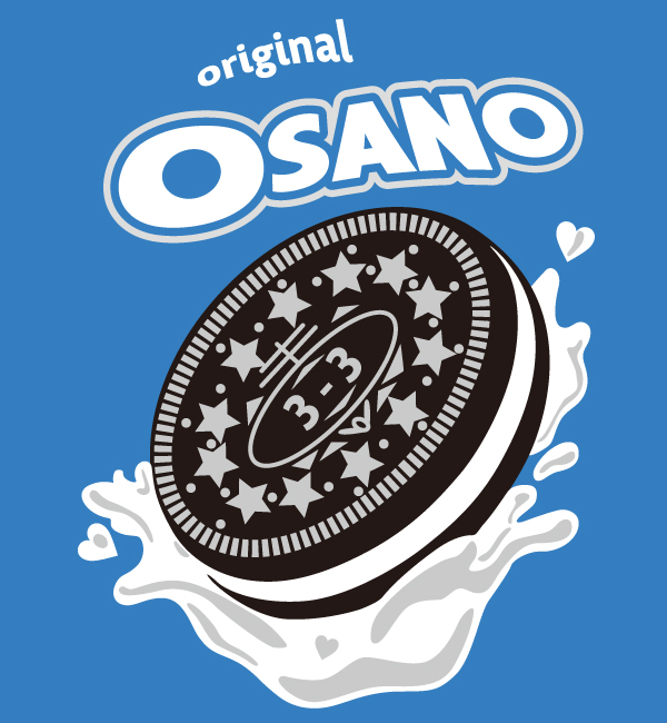 オレオ風デザイン