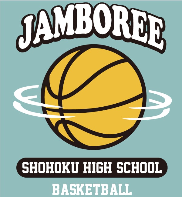 バスケ部Tシャツ